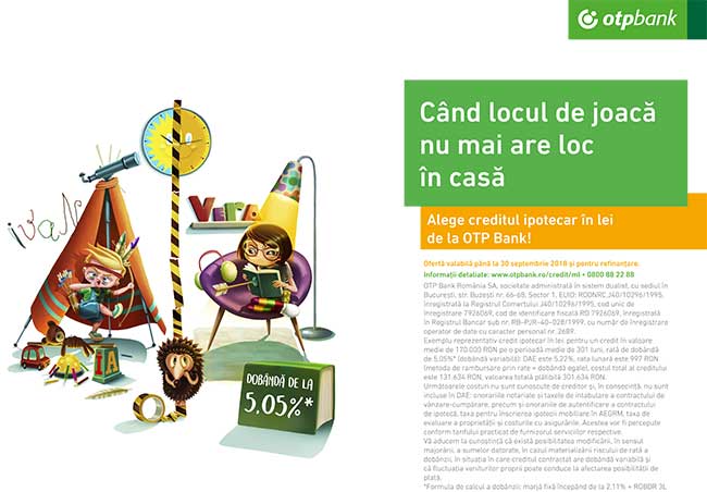 OTP Bank România dă credit visurilor tale la Târgul Național Imobiliar