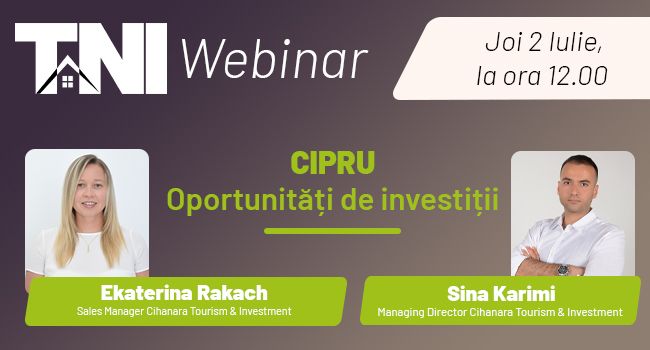 Webinar TNI:  Cipru - Oportunități de investiții!