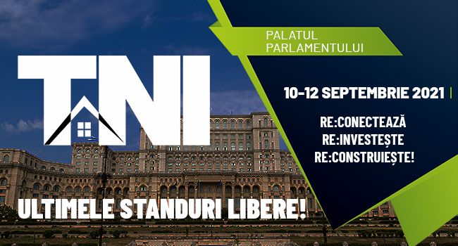 Primul târg imobiliar organizat de la începutul pandemiei Târgul Național Imobiliar TNI 10-12 septembrie 2021