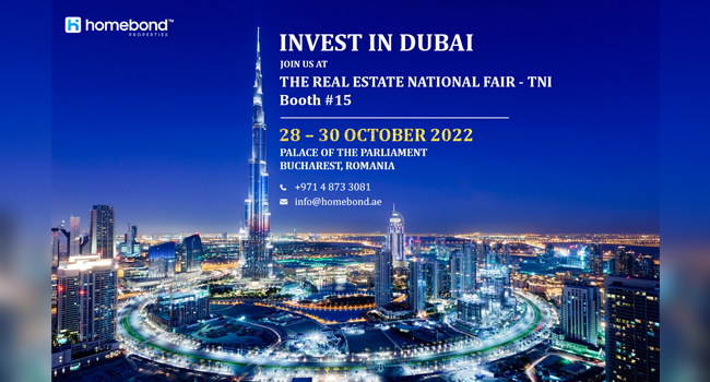Meet Homebond Properties TEAM at TNI, the biggest real estate fair in Romania!
