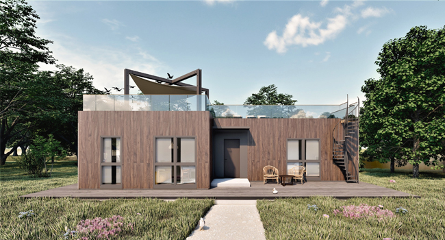 Case modulare prezentate la TNI!