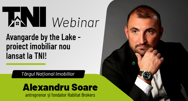 Webinar TNI: Avangarde by the Lake- proiect imobiliar nou lansat la TNI!