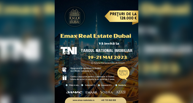 Emax Real Estate participa la TNI