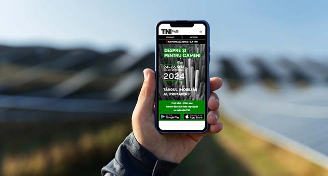 “TNI" este PRIMA APLICAȚIE MOBILĂ dedicată unui eveniment imobiliar