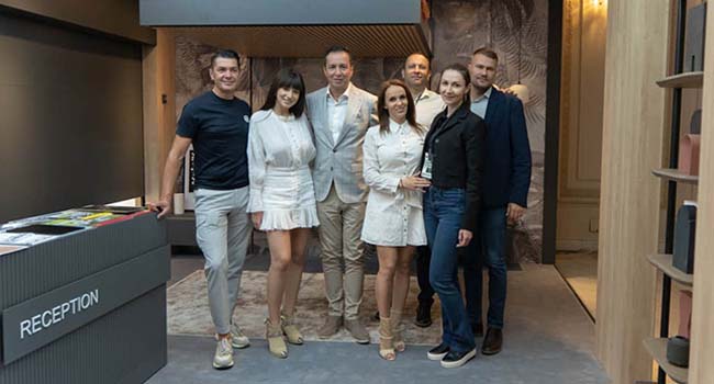 Conceptul ADDrest integrat în standul Maurer Imobiliare din cadrul Târgului Național Imobiliar