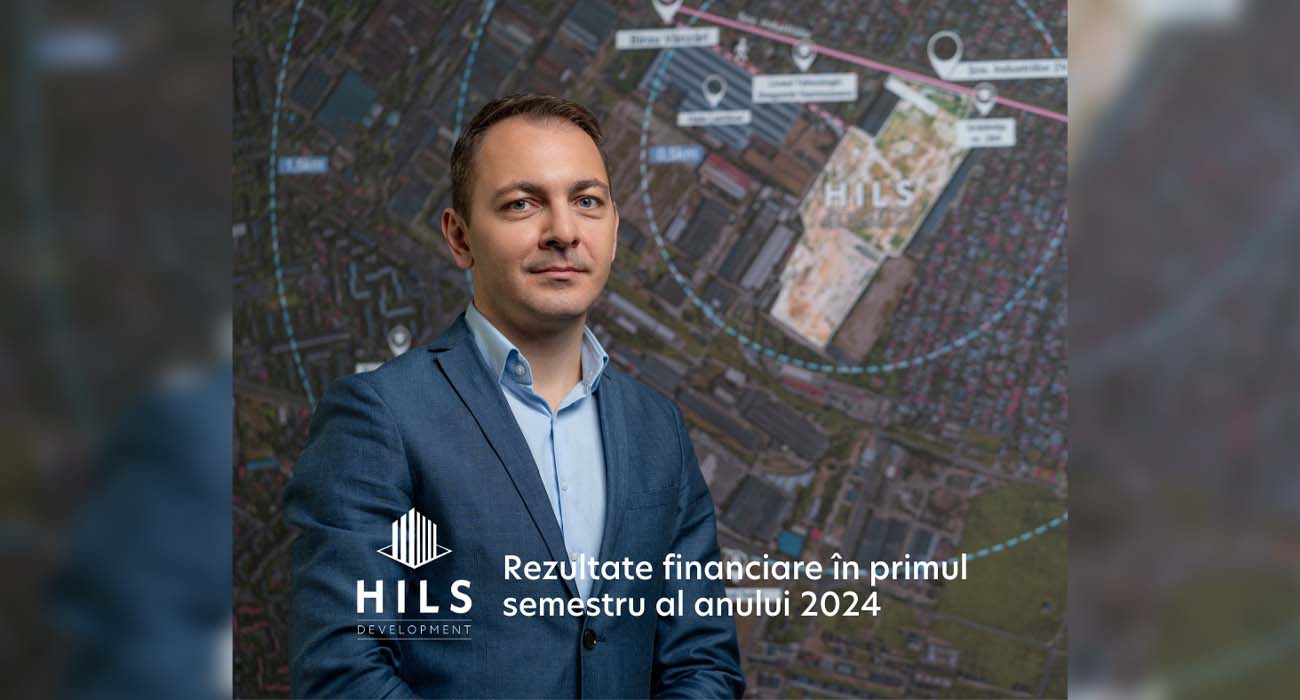 HILS Development raportează o creștere de 28% a numărului de apartamente vândute în primele 6 luni ale anului