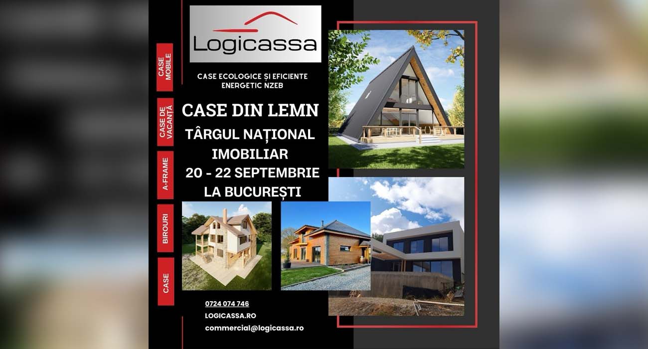 Logicassa-  Case ecologice și eficiente energetic prezentate la TNI!
