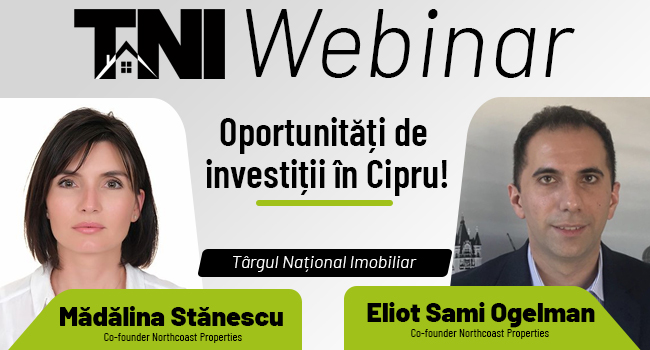 Webinar TNI: Oportunități de investiții în Cipru!
