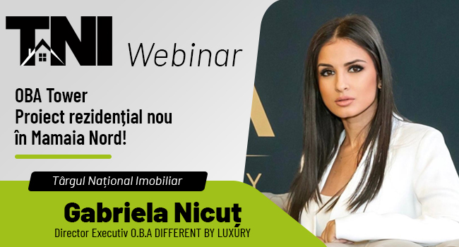 Webinar TNI: OBA Tower – Proiect rezidențial nou în Mamaia Nord!