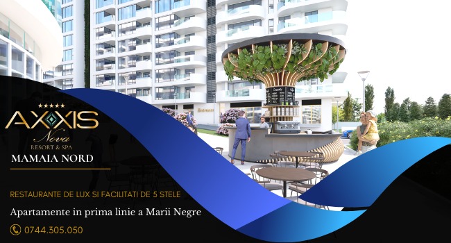 Investește la malul Mării Negre! Investește în AXXIS Nova Resort&SPA, Mamaia Nord!
