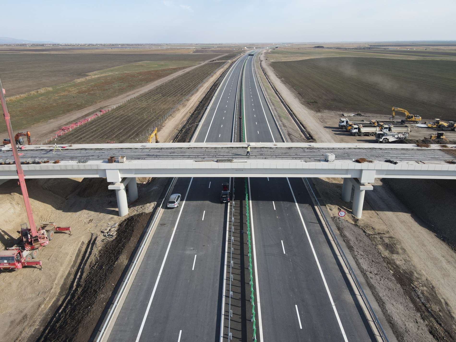 Construcția lotului 1 Dumbrava – Mizil, cărămida de început a Autostrăzii Moldovei (A7)