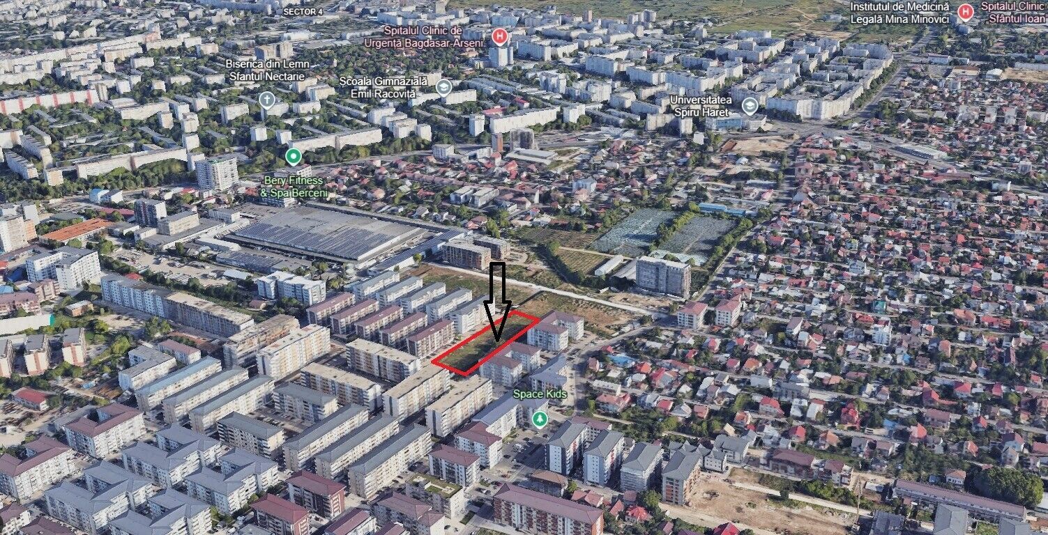 Oportunitate unica de investitie in sectorul 4 - Teren in suprafata de 6.717 mp, ideal pentru firme de retail sau ansambluri rezidentiale