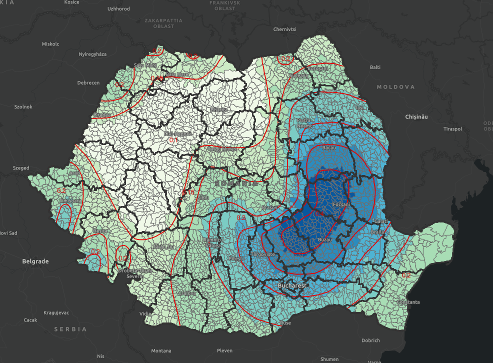 Ce localitati vor putea aplica la finantari pentru consolidare de risc seismic