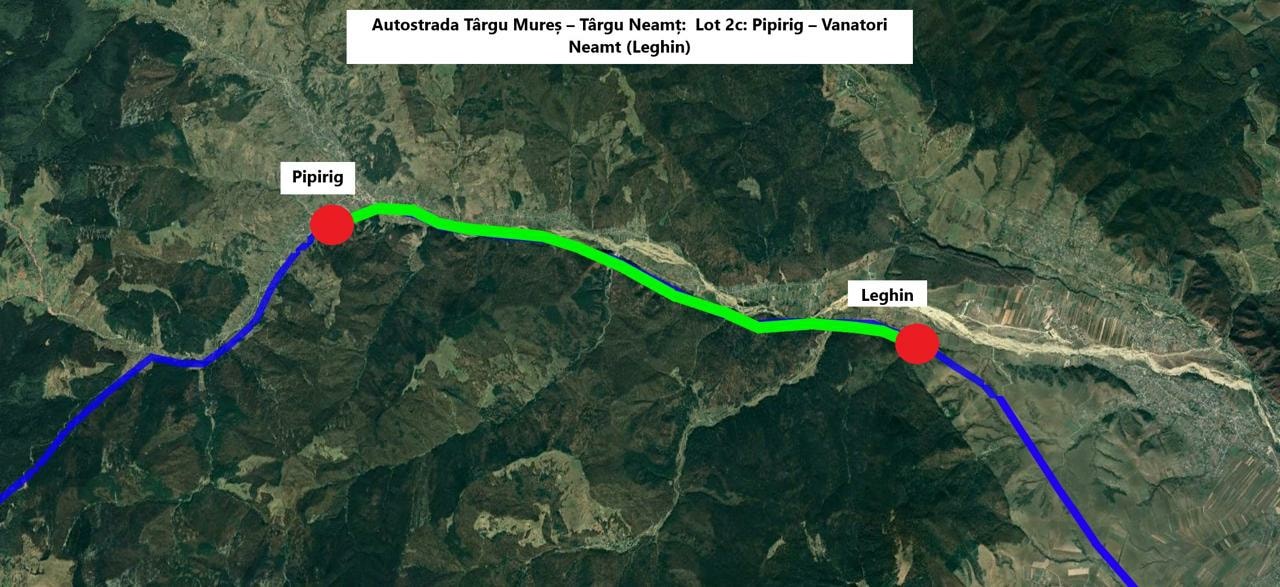 A8 Targu Mures – Targu Neamt: UMB castiga licitatia pentru lotul 2C Pipirig – Vanatori Neamt