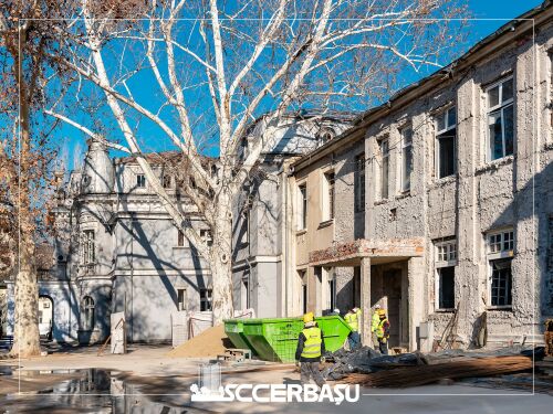 Constructii Erbasu modernizeaza Colegiul National de Arte Dinu Lipatti