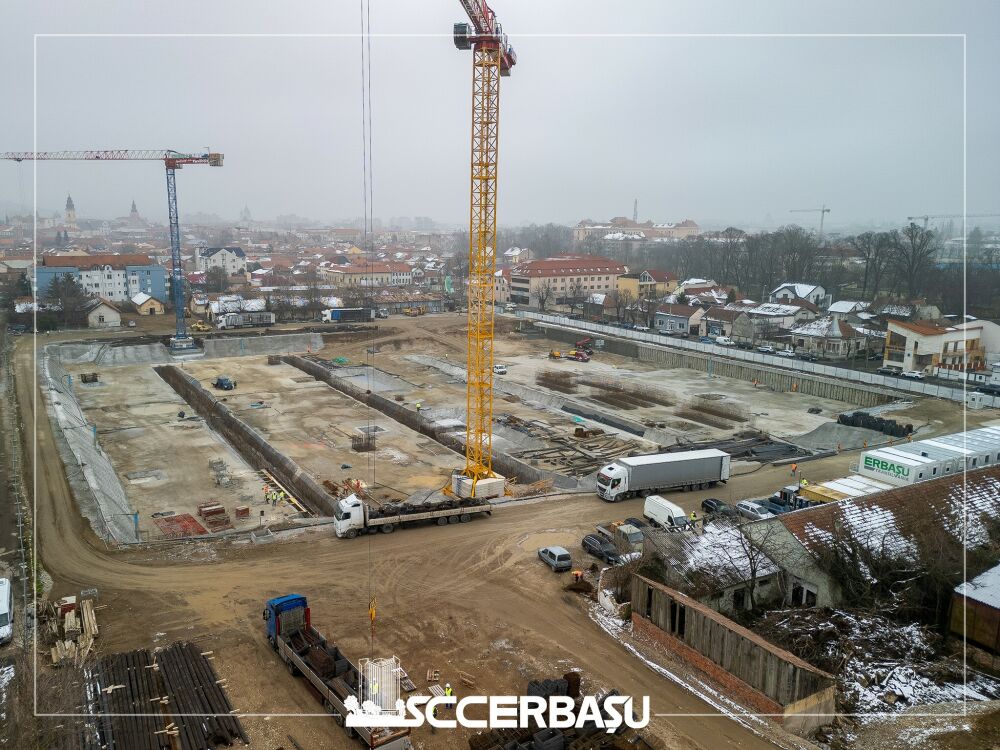 Constructii Erbasu va trece la executia peretilor pentru Spitalul de Boli Infectioase si Pneumologie Oradea