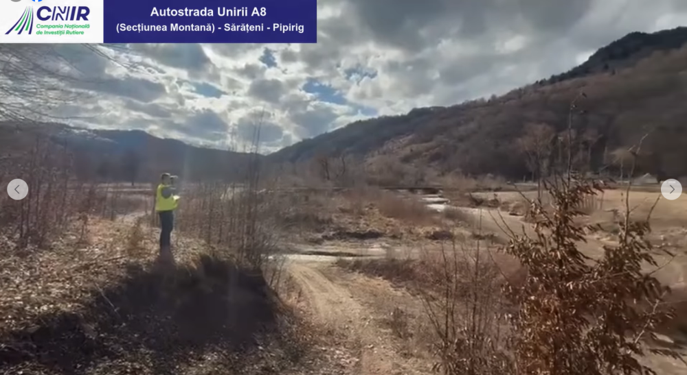 A8 Unirii, Sarateni – Pipirig: UMB va trimite in teren primele echipe pe cele mai lungi loturi din A8
