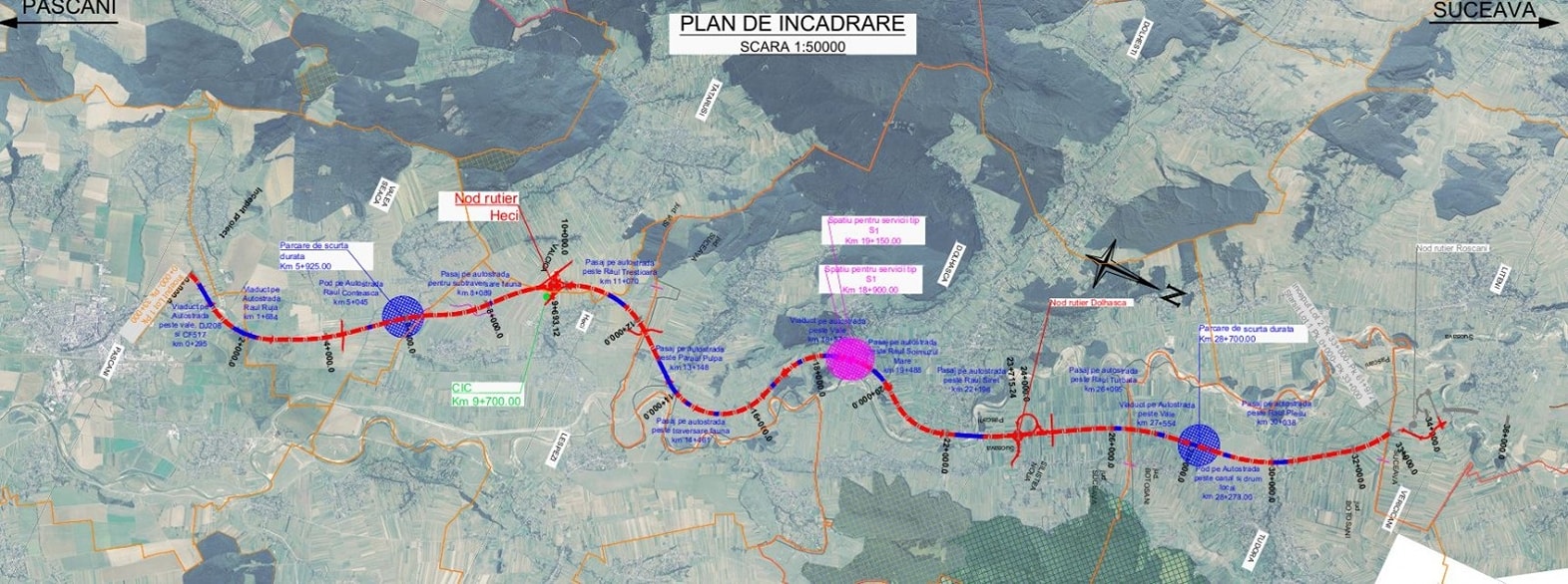 UMB va construi si lotul 1 al autostrazii Pascani – Suceava
