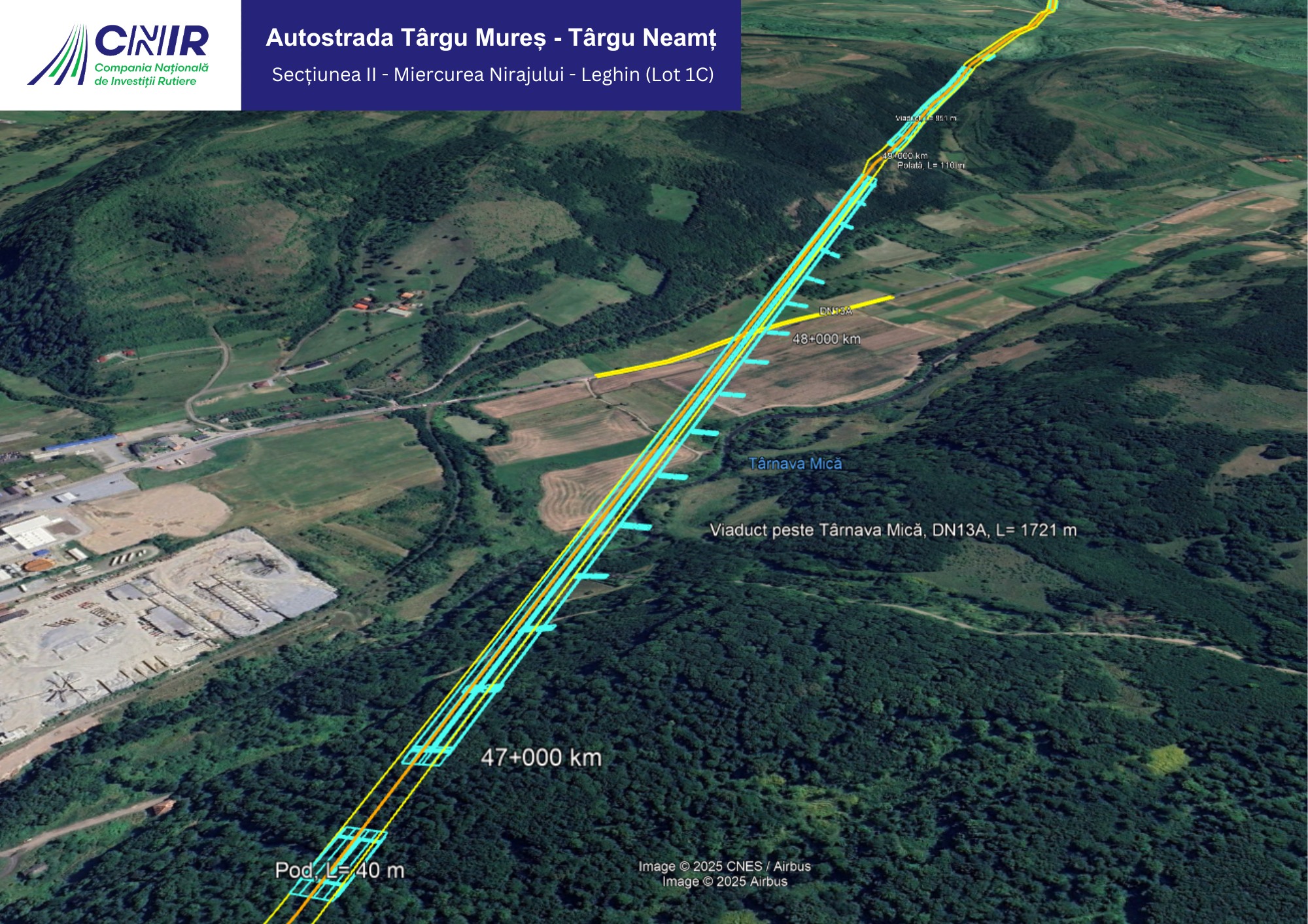 Autostrada Unirii A8 Tg Mures – Tg Neamt: UMB obtine al treilea contract