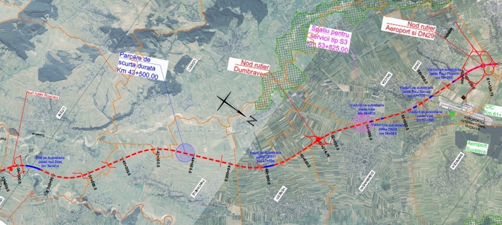 UMB va construi intreaga autostrada de la Pascani la Suceava