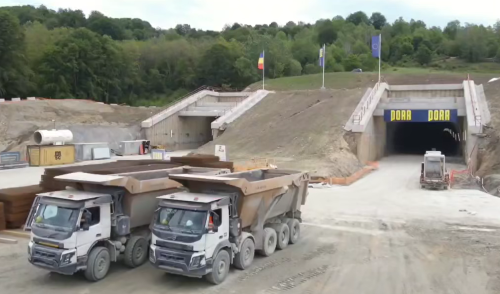 Autostrada A1 Sibiu – Pitesti: Pe Tigveni – Curtea de Arges lucrarile au ajuns la aproape 74%