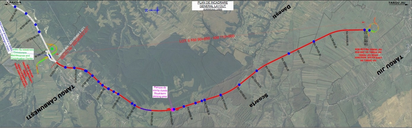 Drumul de mare viteza Craiova – Targu Jiu: Constructori romani si turci vor sa construiasca lotul 6