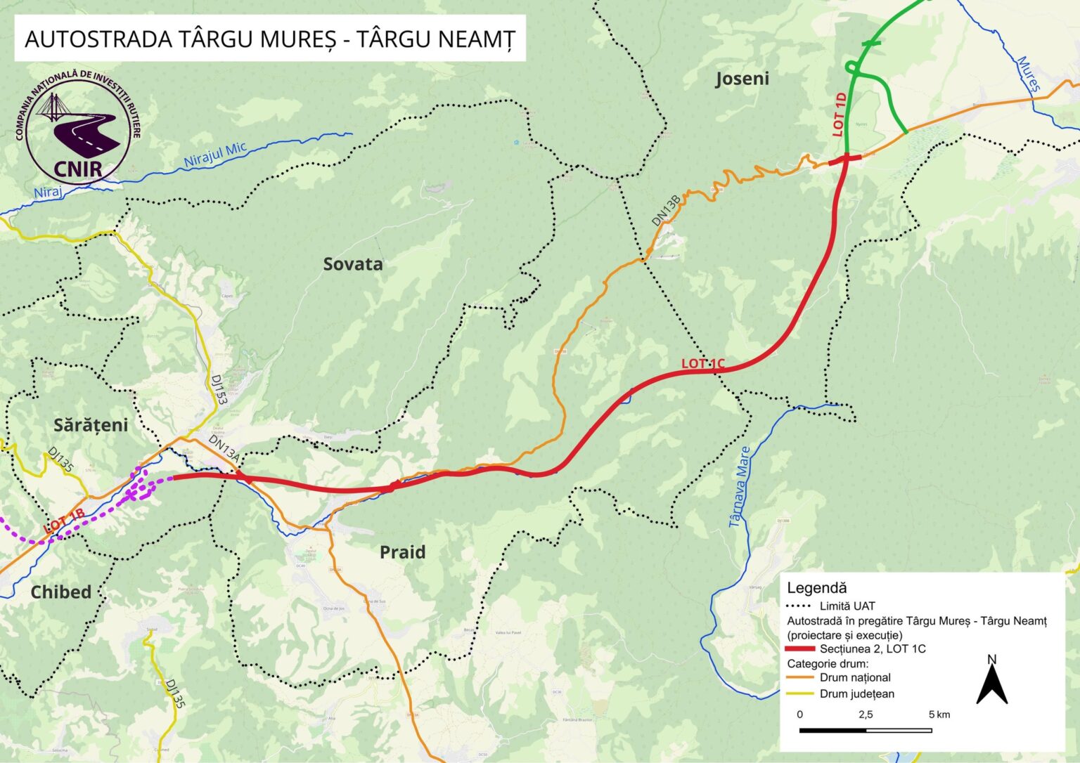 Autostrada A8 Unirii, lot 1C Sarateni – Joseni: UMB se gandeste de doua ori inainte sa semneze contractul