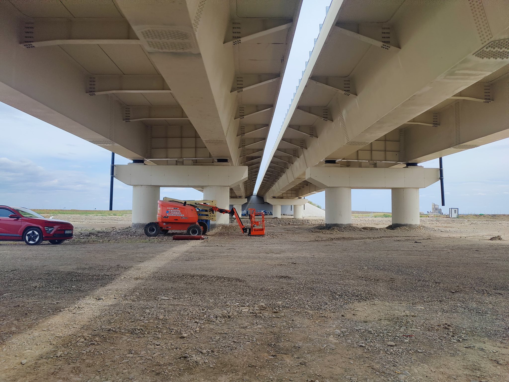 Autostrada Ploiesti – Buzau, lot 2: Persista problemele la podul peste raul Sarata