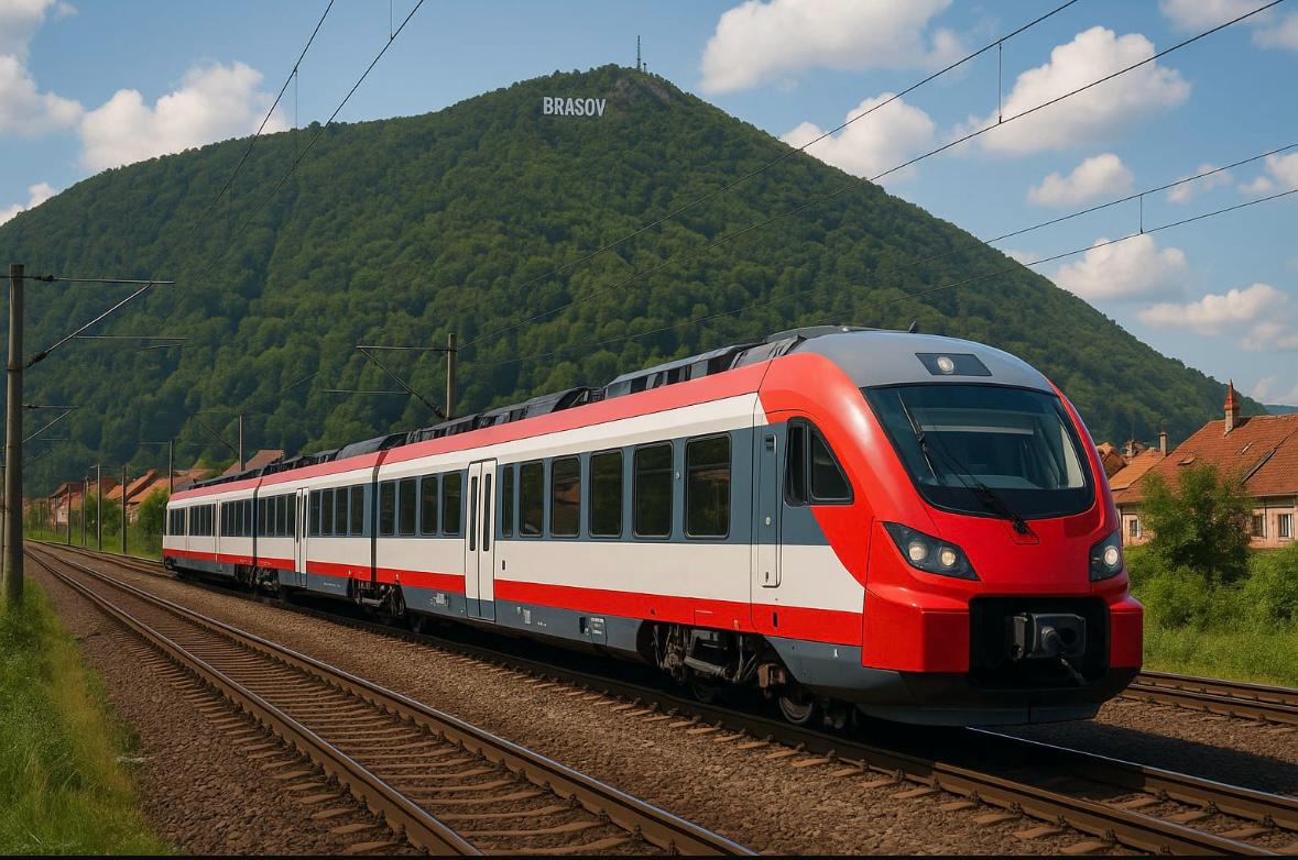 Trenul metropolitan Brasov: A fost semnat contractul pentru SF