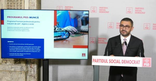 PSD propune un program de formare profesionala din fonduri europene