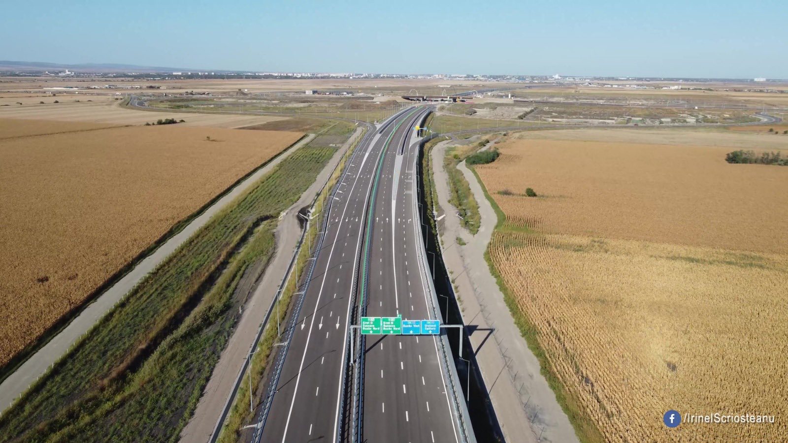 Autostrada A7 Moldova: Lotul Pietroasele – Buzau e la peste 80% si ar urma sa fie dat in trafic pana la finele anului