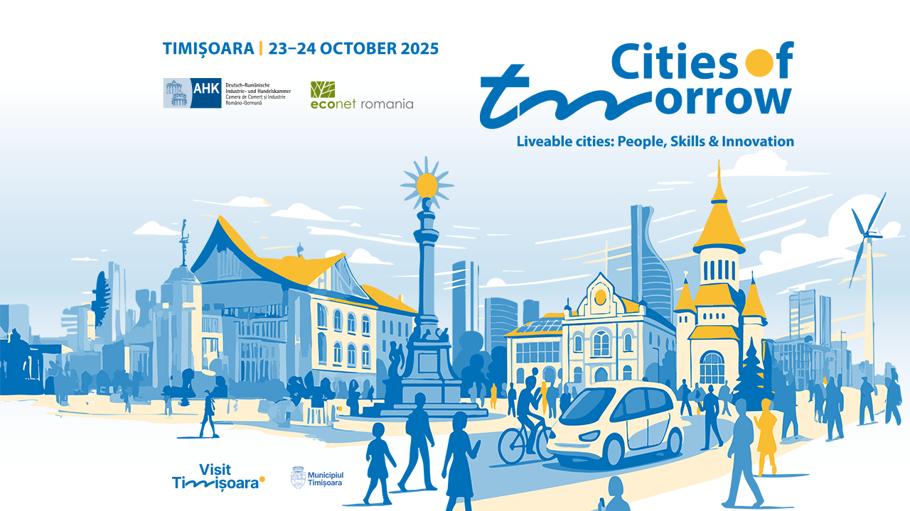 Cities of Tomorrow 2025 merge la Timișoara