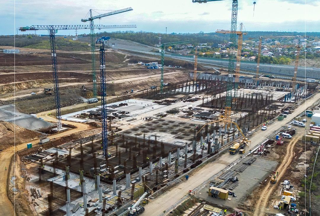 Constructii Erbasu continua edificarea Spitalului Regional de Urgenta Craiova