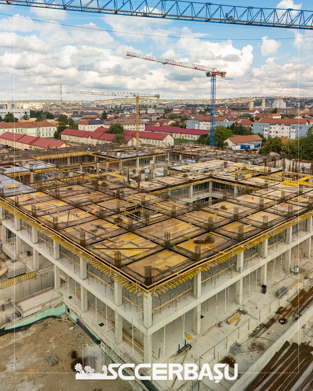 Constructii Erbasu continua lucrarile la Spitalul de Boli Infectioase si Pneumologie din Oradea
