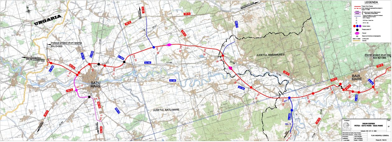 Drum expres Satu Mare – Baia Mare: Cand va fi lansata licitatia de alegere a constructorului