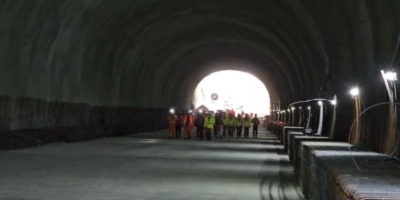 A1 Margina – Holdea: A fost strapuns inca un tunel