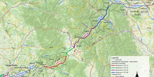 Autostrada A8 Tg.Mures -Tg.Neamt: Cand incepe proiectarea sectiunii montane
