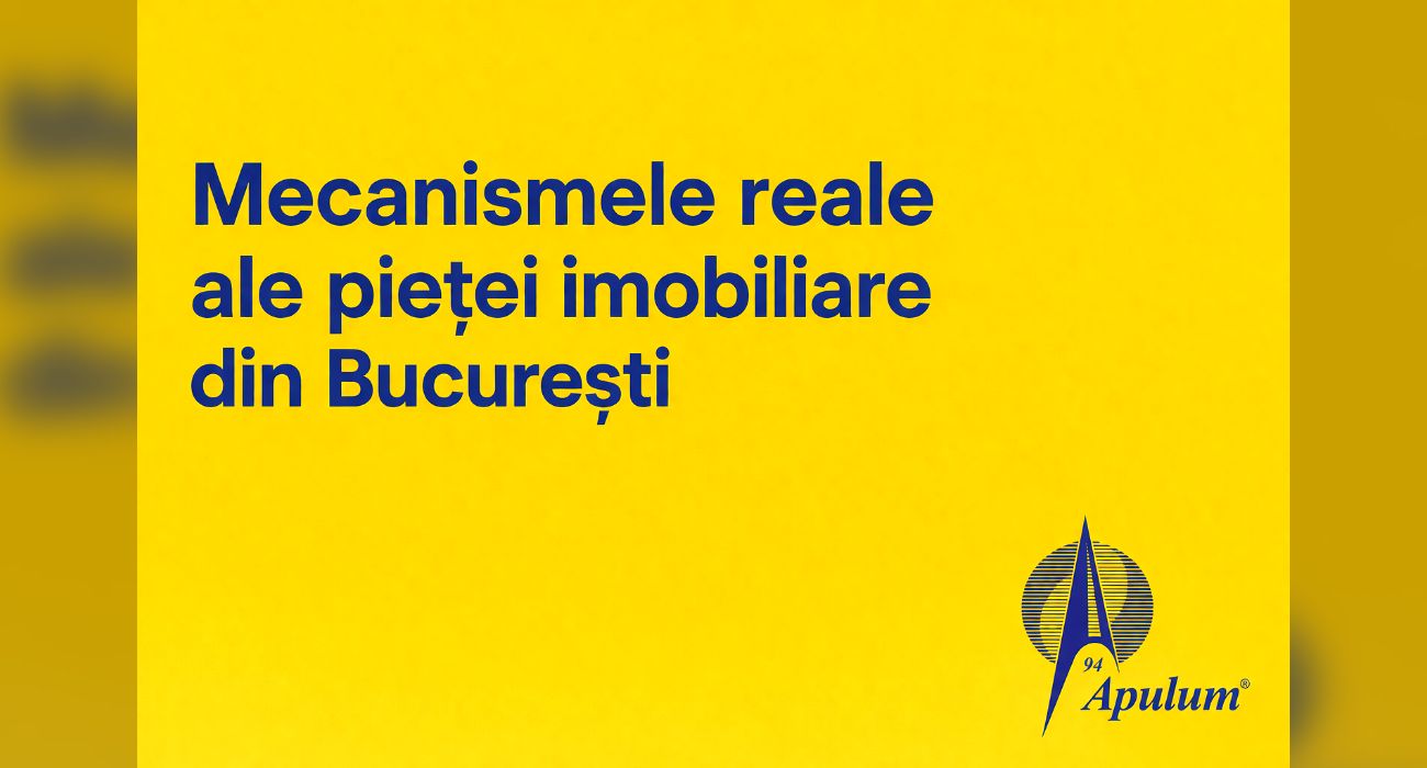 Dincolo de anunțuri: mecanismele reale ale prețurilor în piața imobiliară din București