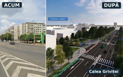 Calea Grivitei si bdul Ion Mihalache vor fi modernizate