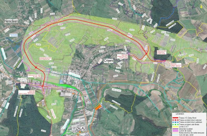 Centura Zalau Nord, de 20 mil euro/km, mai trebuie aprobata doar de Guvern