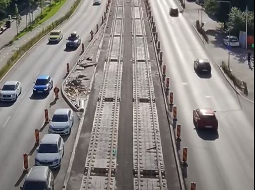 Linia de tramvai pe un nou tronson din Prelungirea Ghencea intra in etapa executiei