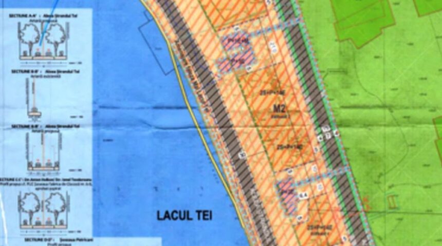 Undă verde pentru blocuri turn pe malul Lacului Tei: Familia Borcea și ungurii de la Cordia au obținut autorizațiile de construire